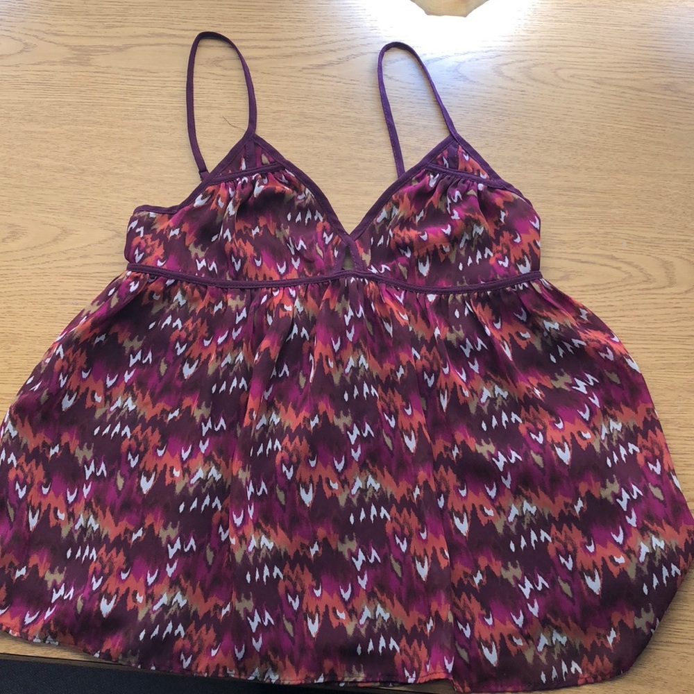 Multi colored tank top